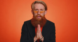 Man praying